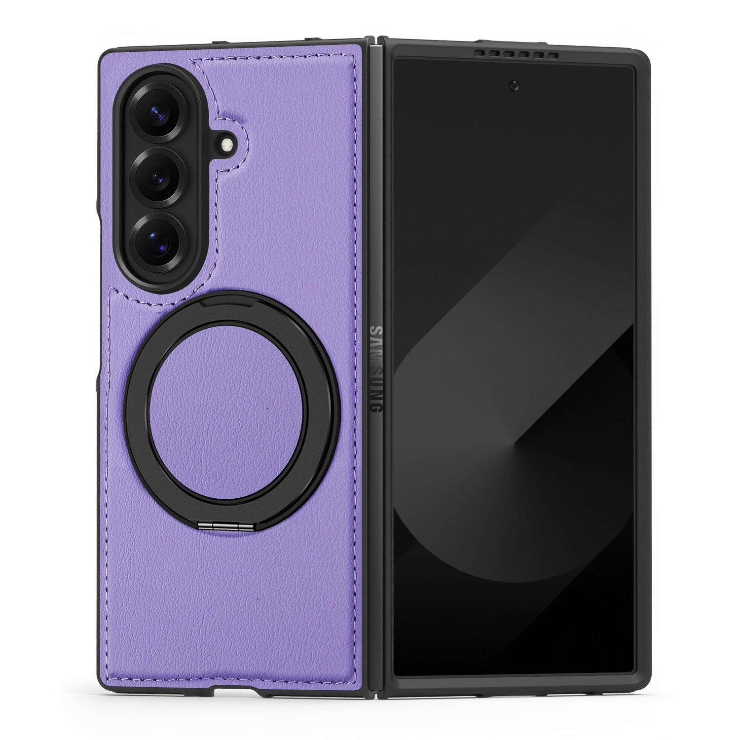 Purple [Yashi 360° Rotating Magnetic Suction]