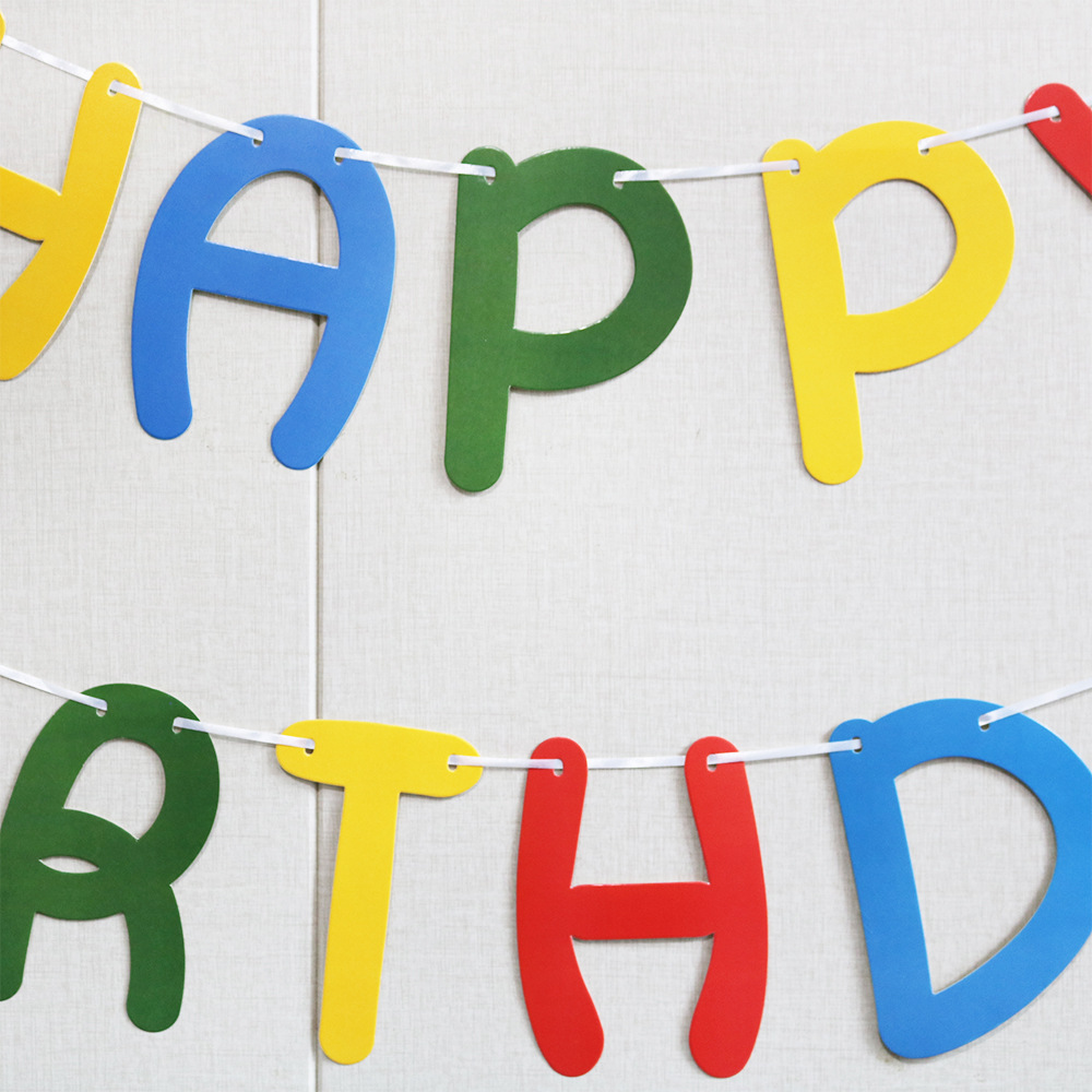 Birthday Letter Paper Birthday Decorative Props 1 Piece display picture 4