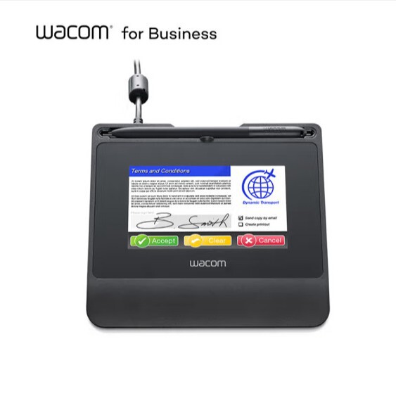 Wacom STU-540 He Crown Digital Signing Batch Screen Signing Batch Handwriting Tablet Signature Original Handwriting Preservation Signature Wacom STU-540 He Crown Digital Signing Batch Screen Signing Batch Handwriting Tablet Signature Original Handwriting Preservation Signature