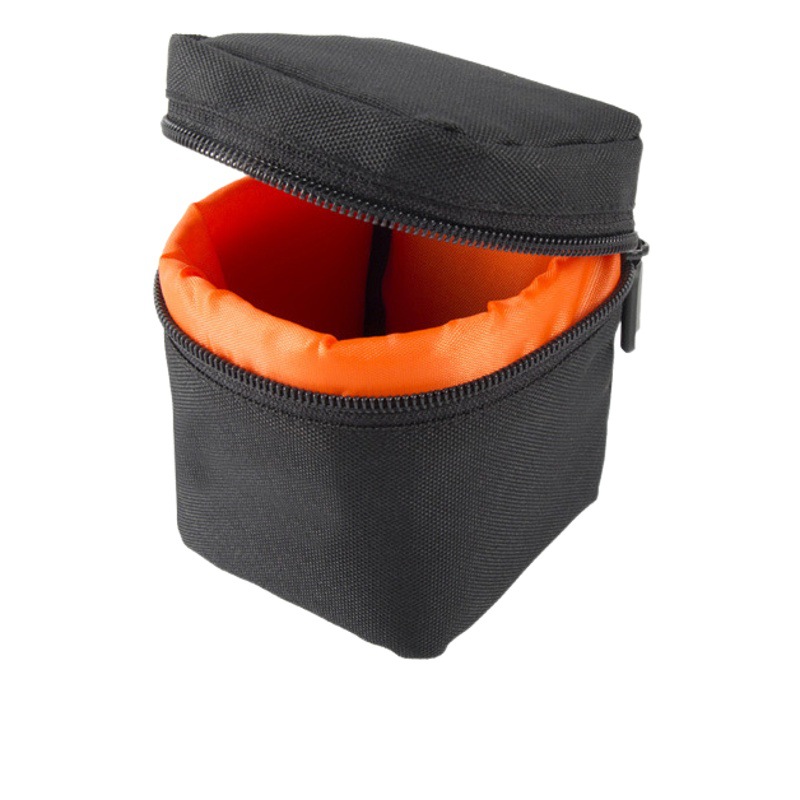 SLR bolsa de lente de la cámara digital micro individual Matan bolsa portátil de almacenamiento de lente liner bolsa de algodón a prueba de golpes bolsa protectora