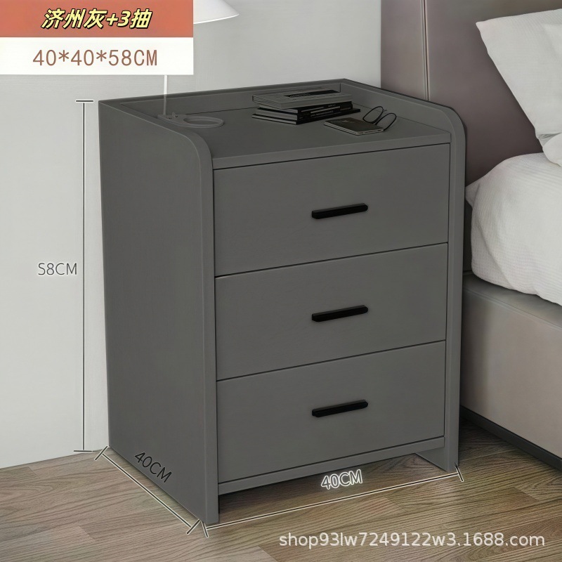 3단서랍-제주그레이 가로 40*깊이 40*높이 58CM
