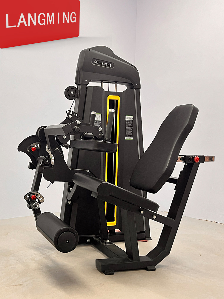 Máquina multifuncional comercial de extensión de piernas curvas integrada horizontal de extensión de piernas sentada para gimnasio especial de fuerza de doble propósito