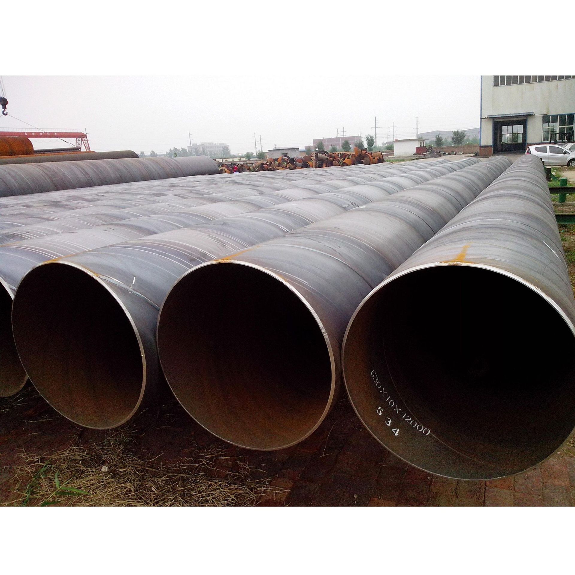 广东厂家批发 大口径厚壁螺旋焊管 钢板卷管  水利工程用螺旋管