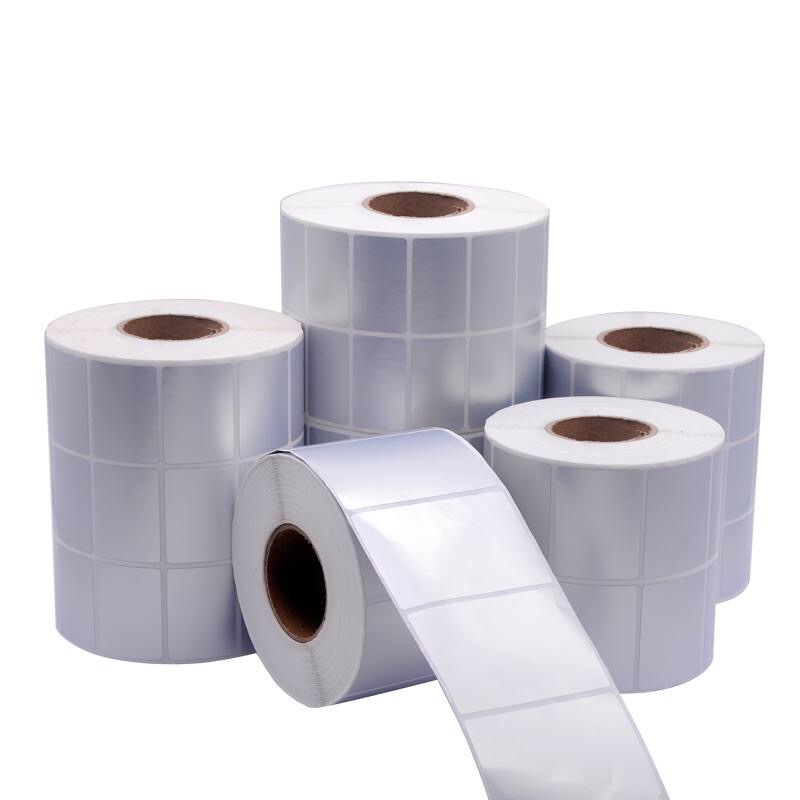 厂家标签纸PET PVC 哑银 亚银 消银龙60*40