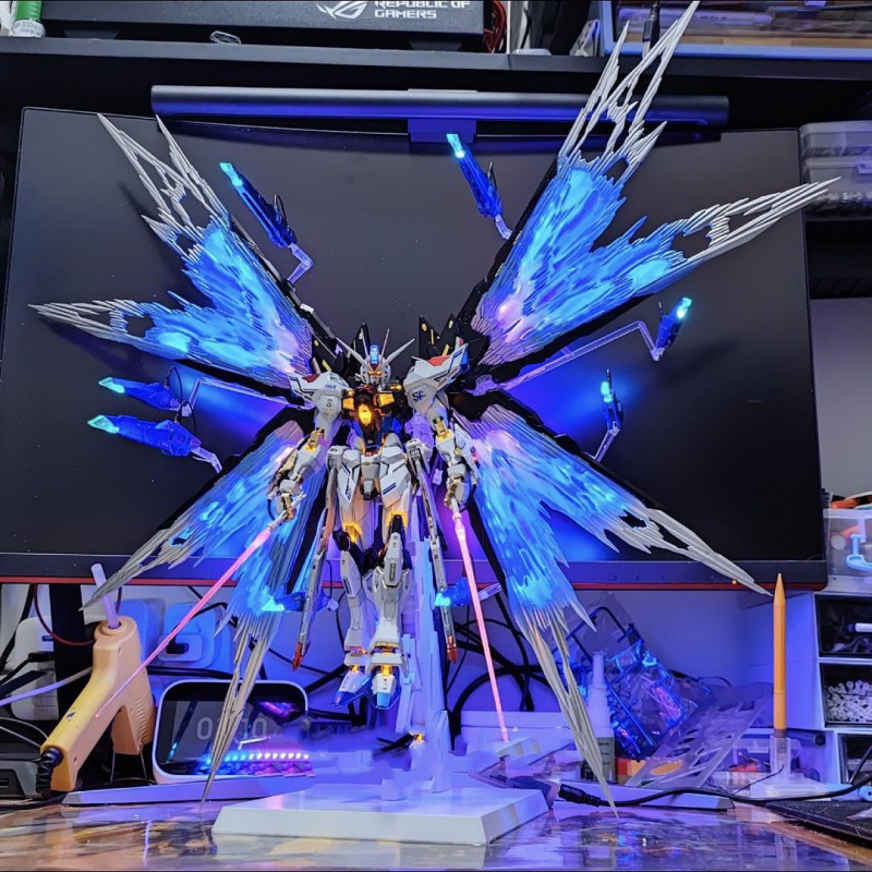 (2개) 건담 모델 MB 무료 TAIPAN 조립 MG RED HERETICAL UNICORN BAI XUEJI 수제 모델 MECHA 공격