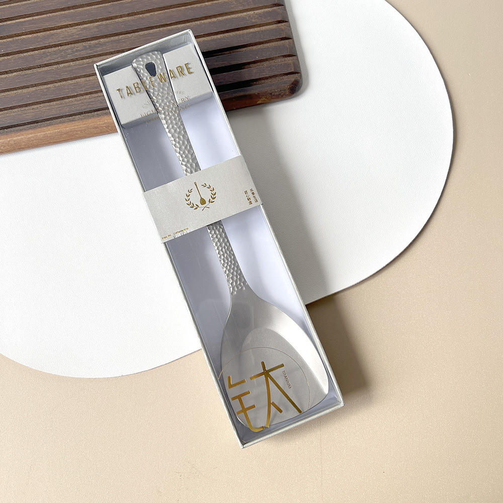 순수 티타늄 주걱(망치 패턴) 박스형