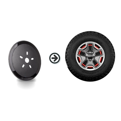 Wrangler Jk Spare Tire Car: Tail light