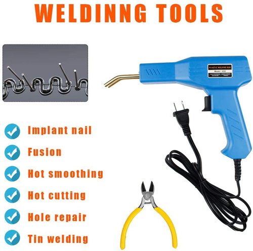 Plastic parts break repair tool car bumper repair kit hot melt welding gun crack welding machine nail welder