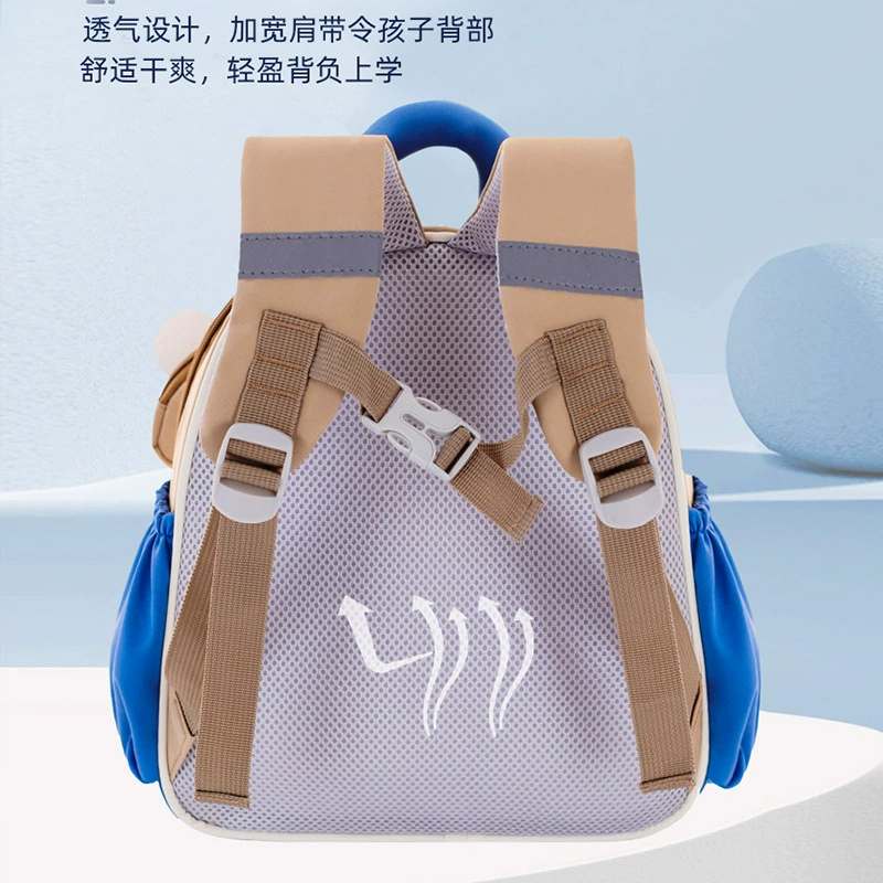 Fashionable cartoon children's school bag for early age, universal backpack lightweight
