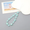 K2276 beads beads butterfly mobile phone chain green