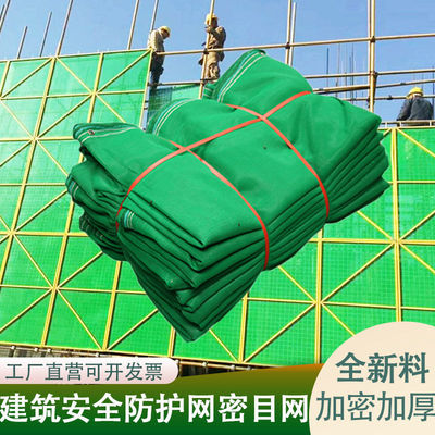 Architecture construction site Safety Net Dust cover elevator construction protect Green Net Dense mesh