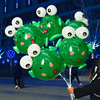 Net red frog ball glowing sticker wave ball flying ball cartoon cartoon children's open space booth night market push DIY material
