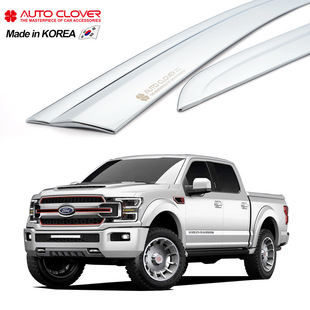 Oakford is suitable for Ford F150 Raptor modification electroplating rain shield window rain eyebrow exterior decoration rain shield
