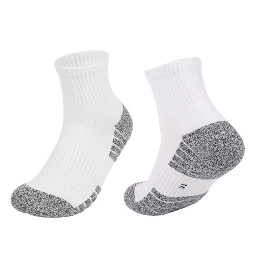 Outdoor sports socks thickened towel bottom mountaineering hiking socks sweat-absorbent mid-calf sports running socks original manufacturer direct supply