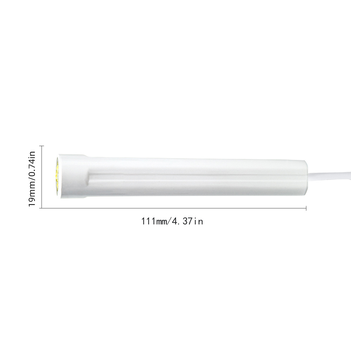 Lámpara de uñas de mano pequeña lámpara de uñas portátil plug-in Spotlight mini lámpara de fototerapia lámpara de cocción de uñas de secado rápido