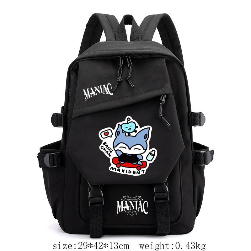 Anime periférico Corea del Sur grupo de hombres niños extraviados mochila japonesa retro mochila secundaria