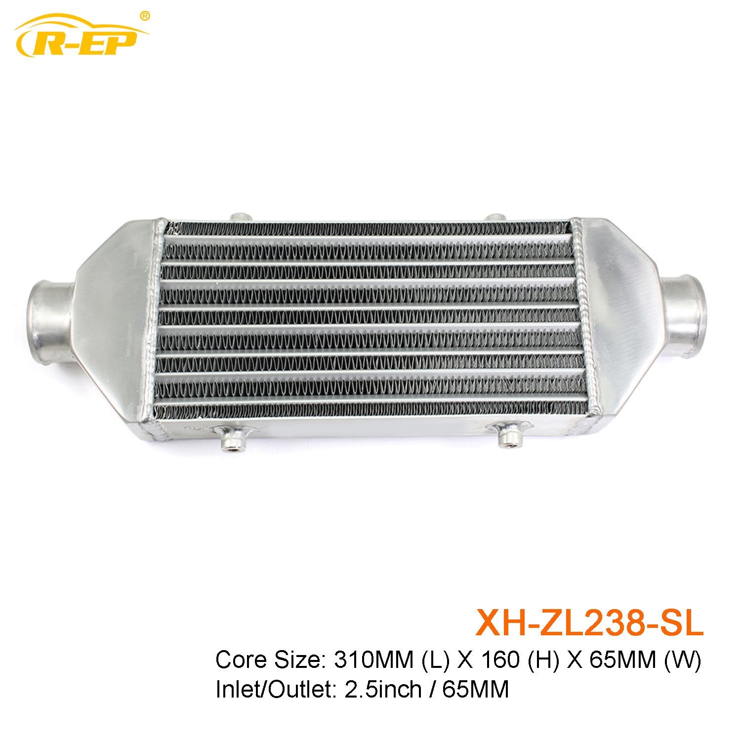 Car Intercooler Aluminum310x160x65 MM-65 MMUniversal Air Intake Turbo Radiator Modification