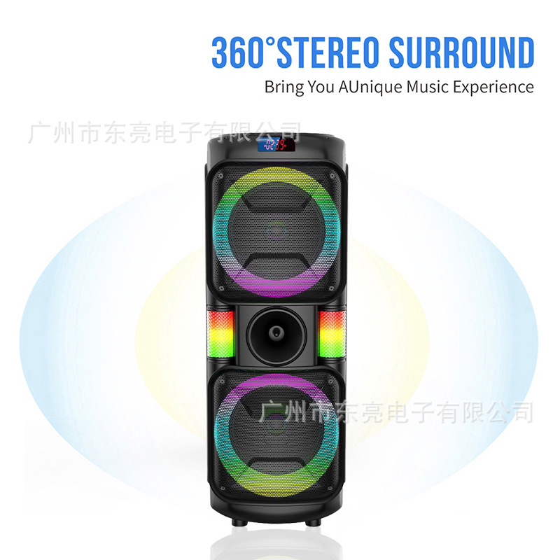 ABS-8202クロスボーダー多機能家庭用k歌無線マイクbluetoothスピーカー広場ダンスパーティーオーディオ|undefined