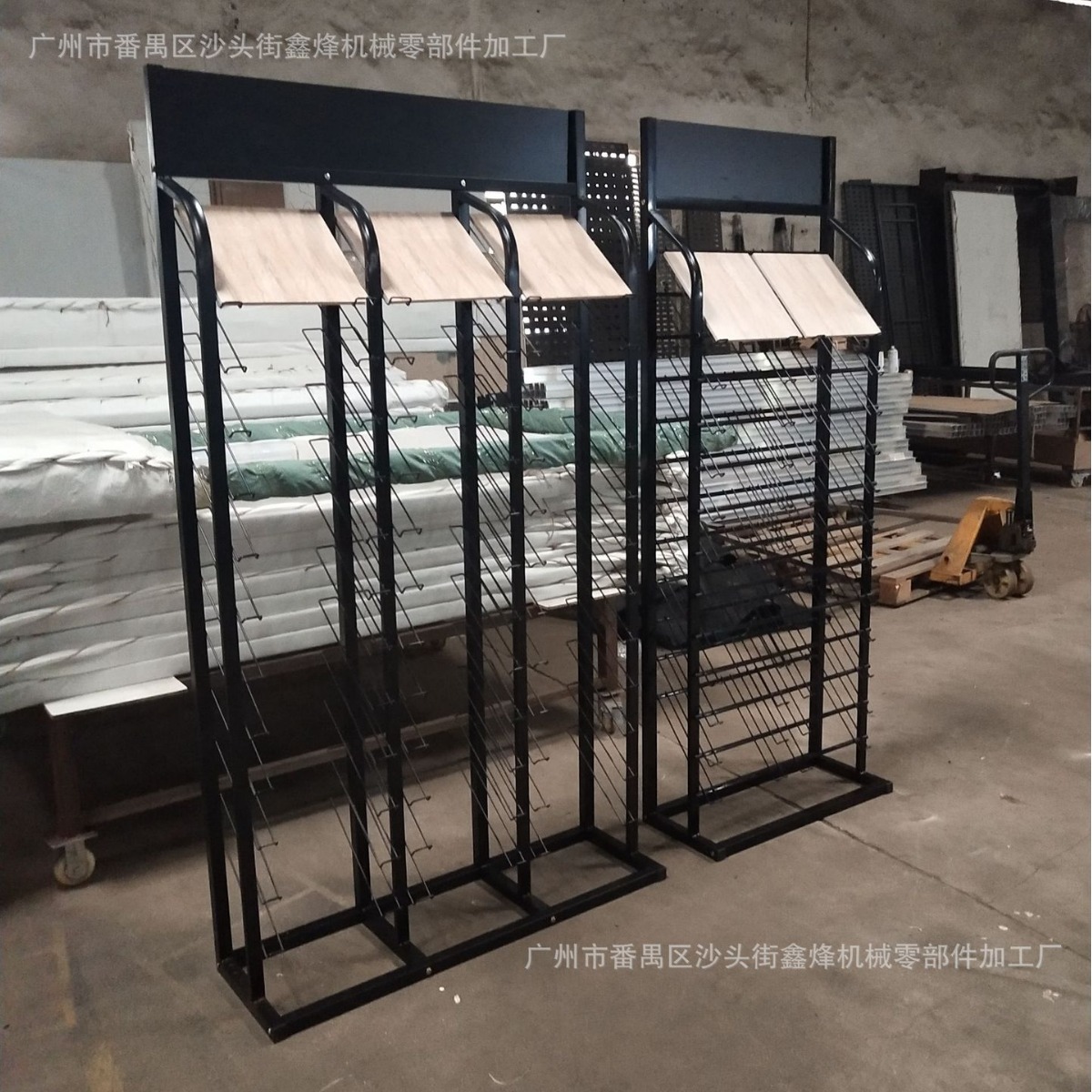 石英石色卡架人造石展架 大理石展示架瓷砖台面石材展示架 玻璃架