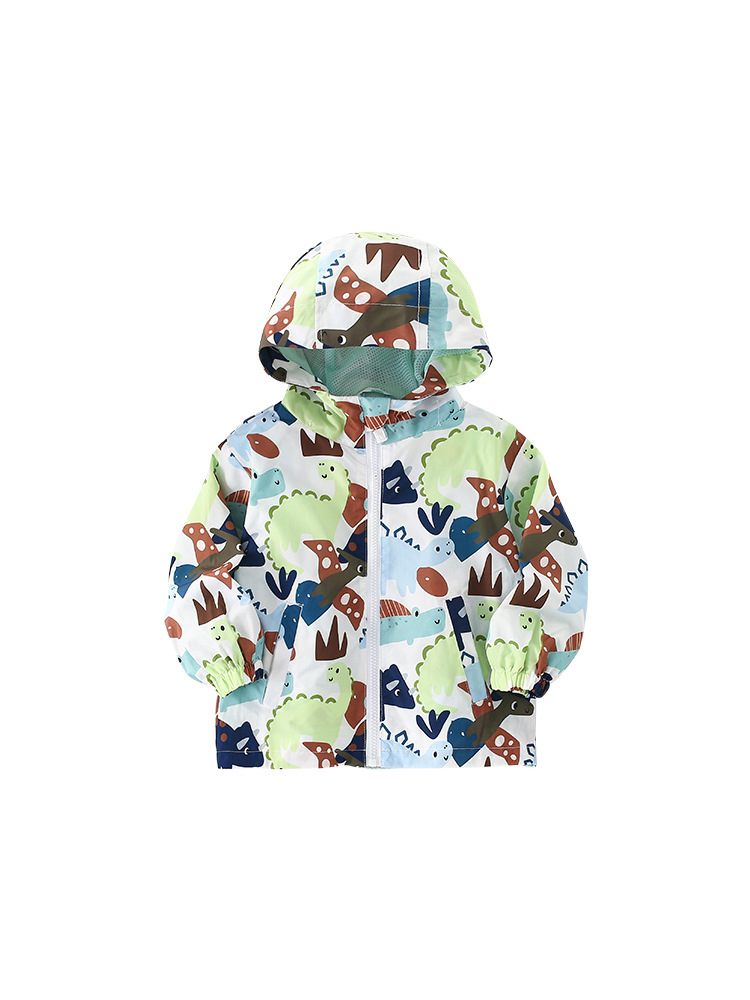 Malwee chaqueta de niño otoño y invierno nuevo estilo de niños europeos y estadounidenses guapo niño con sombrero de manga larga bata para niños