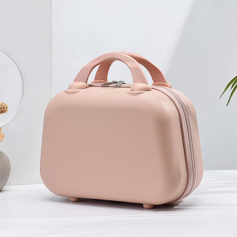 Cross-border 14-inch cosmetic case hard shell light portable storage case gift box Macaron hand luggage gift wholesale