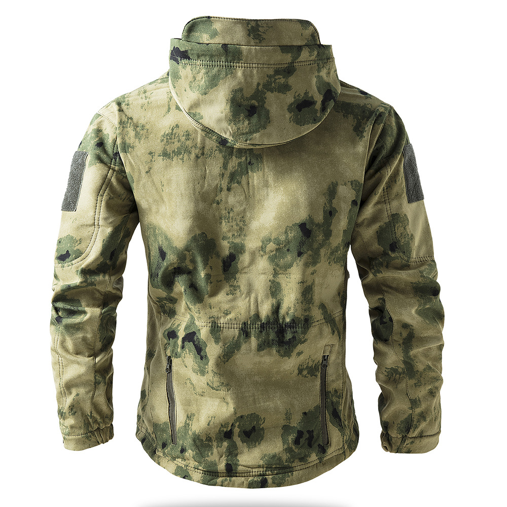 Men's 3-in-1 Breathable Windproof Camouflage Outdoor Jacket_voghion.com