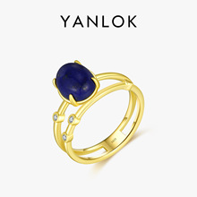 YANLOK s925yӢ͹źձLOӋʯpӾlUսָŮ