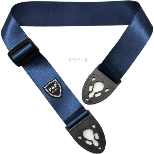 Guitar strap black folk electric guitar strap buckle musical instrument accessories factory
