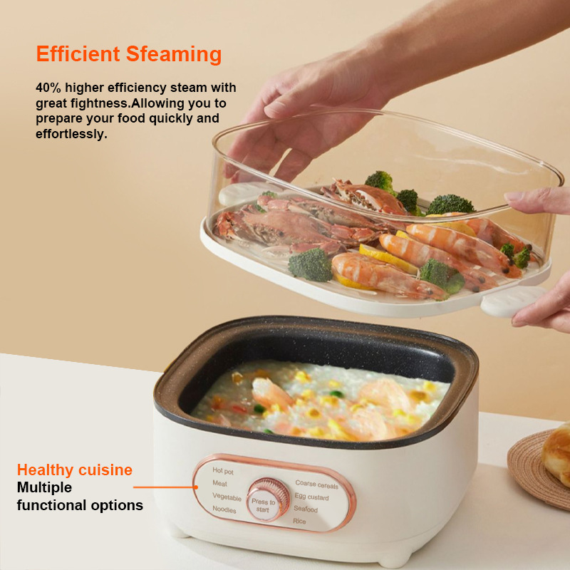 Elektrischer Dampfgarer Für Gesundes Kochen Im Haushalt_voghion.com