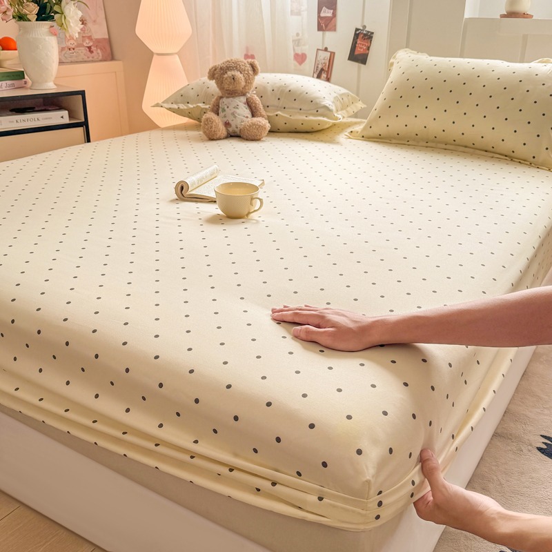 Funda de cama fija Colcha Simmons Cubierta protectora Cubierta de polvo Colchón Cubierta de cama individual Doble individual Sábana de cama antideslizante transfronteriza