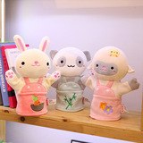 Ручная кукла, детская игрушка, плюшевые мультяшные перчатки, новая коллекция, пальчиковая игра