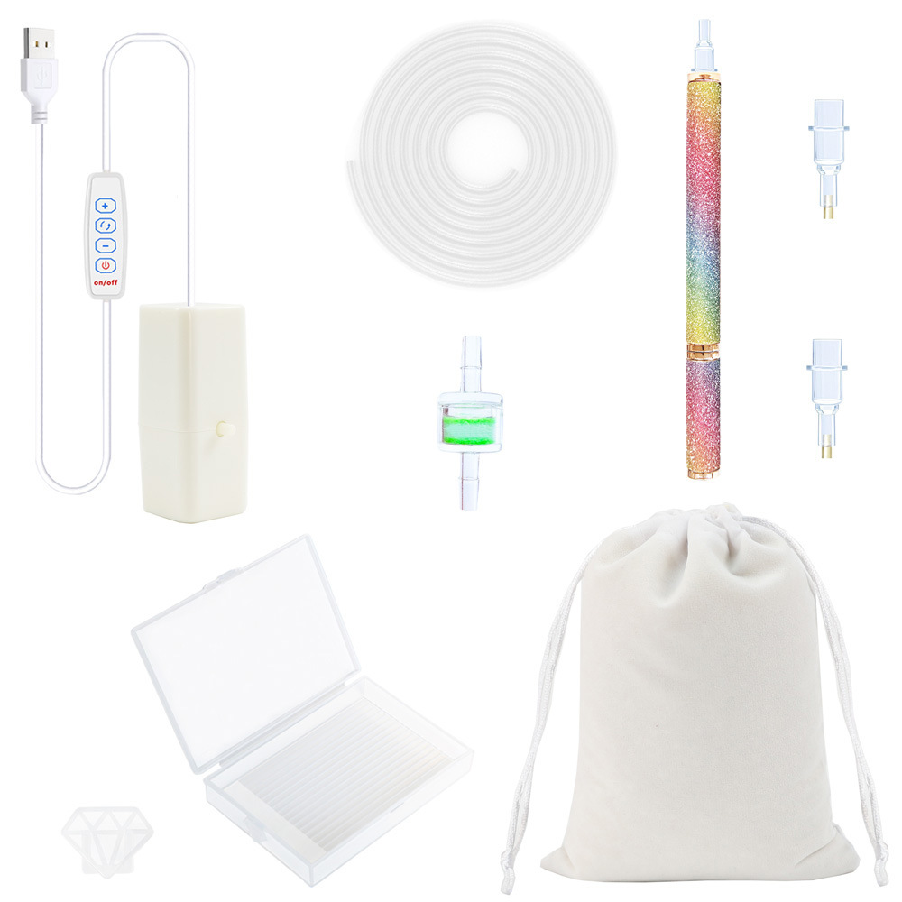 Pintura de diamantes nuevo bolígrafo de perforación de puntos eléctrico Amazon nuevo bolígrafo de succión al vacío broca de punto de succión herramienta de bricolaje