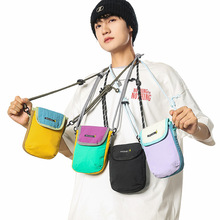 文艺小清新手机包迷你小布包夏天轻便休闲百搭竖款单肩包斜挎小包