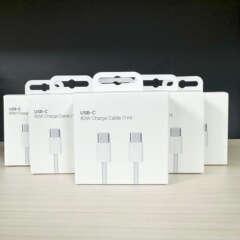 メーカー純正 Apple iPhone 17対応 編み込みケーブル 60W充電 デュアルType-Cポート データケーブル 純正急速充電ケーブル 編み込み60W