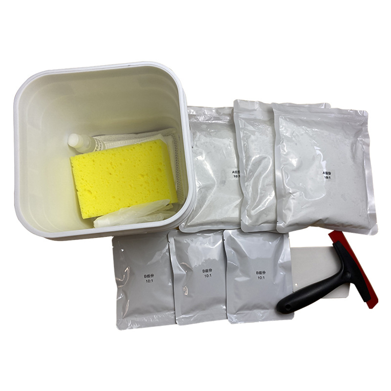 Water-based epoxy colored sand caulking agent for ceramic tiles and…