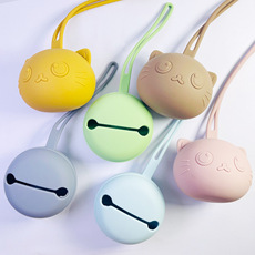 【特价】硅胶安抚奶嘴收纳盒宝宝外出便携式奶嘴收纳开口式防尘盒