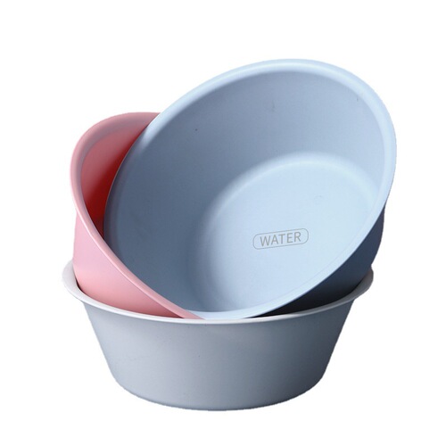 Plastic Face Basin Household Large Thick Waterproof Laundry Sand Rubbing Foot Basin for Student Dormitory Face Washing Storage Basin