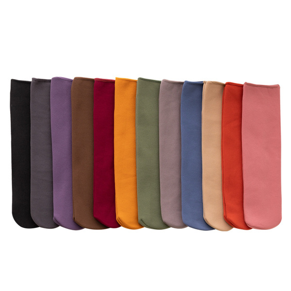 Demi-season cashmere non-slip keep warm socks for men and women