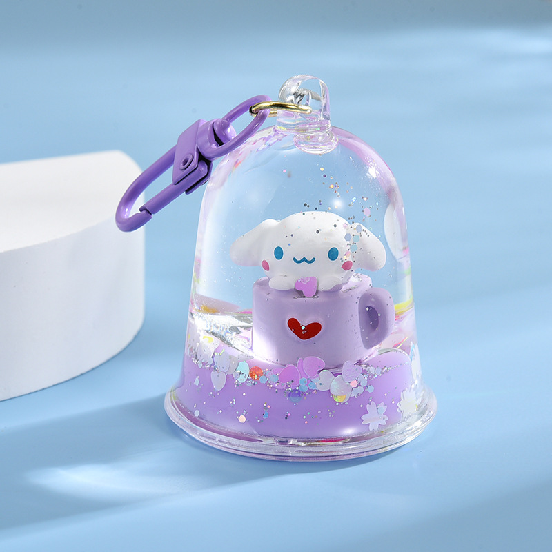 Daily Occasion Cute Cartoon Character Arylic Unisex Bag Pendant Keychain