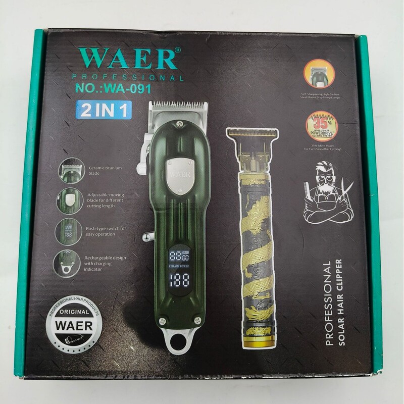 WA-091クロスボーダー理髪器電気バリカン電気バリカン理髪バリカンデジタル表示電気オイルヘッド彫刻スクレーパー専用|undefined