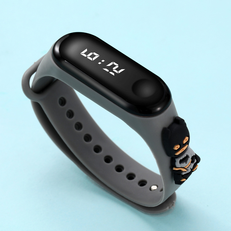 Muñecas de dibujos animados al por mayor relojes de niños impermeables LED pulseras táctiles para niños y niñas regalos de pulseras deportivas