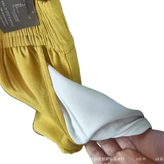 Difeiyang Washed Cotton Nine-point/Five-point Pants Cotton and Linen Casual Mom Pants Stomp Cotton Shorts Stall for Running in the Jianghu