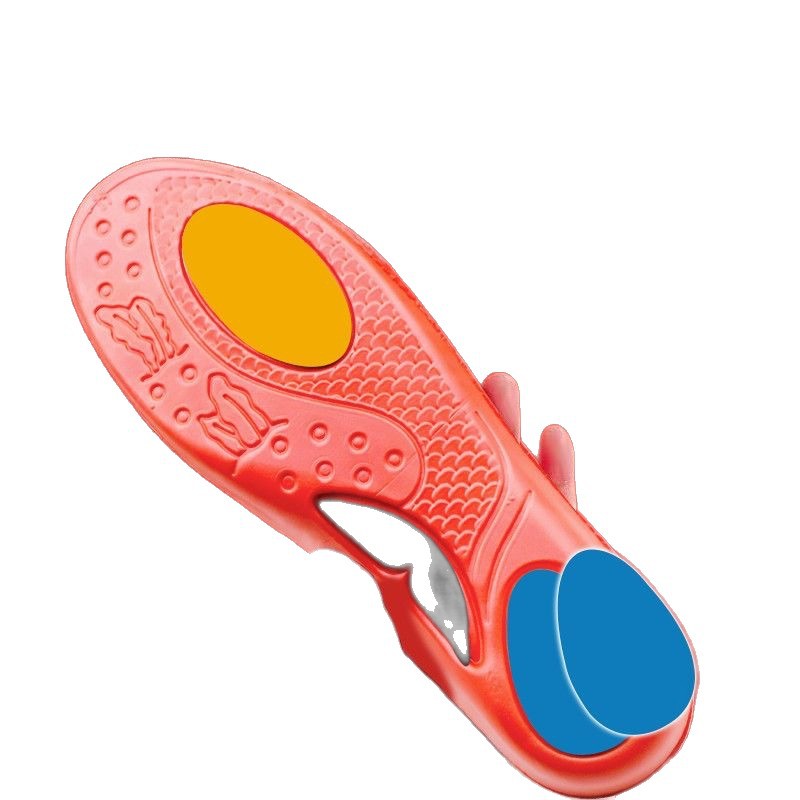 Plantilla de pies planos, arco de pie plano, ortopedia de absorción de choque, movimiento antibacteriano, almohadilla gruesa, suela blanda y cómoda