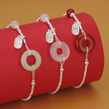 ����С��S925���y��������ʽ���y�Ӽtɫ������Ů����ƽ�������