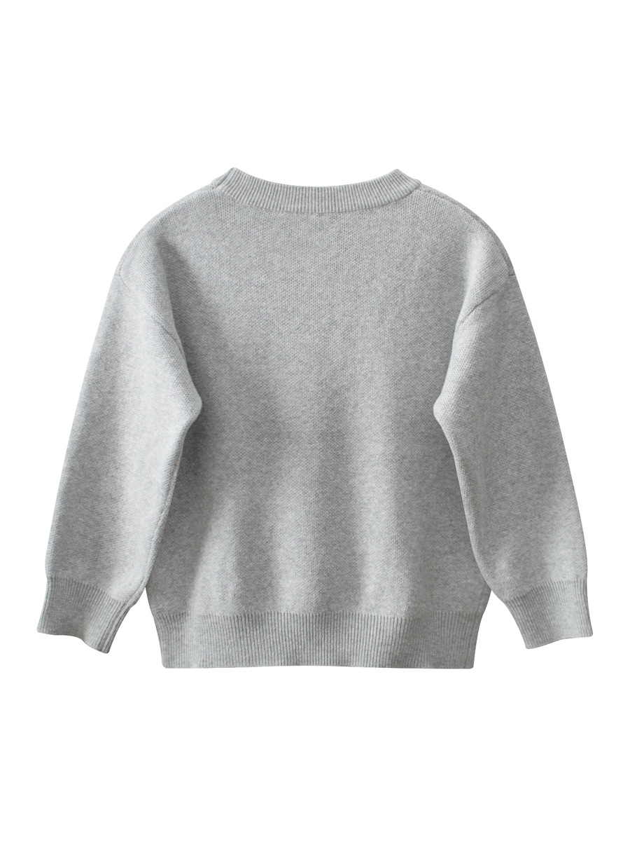 Ropa Infantil Estilo Coreano 27kids, Suéter Infantil con Dibujo de Panda, Modelo Primavera 2026, Ropa para Niños al por Mayor