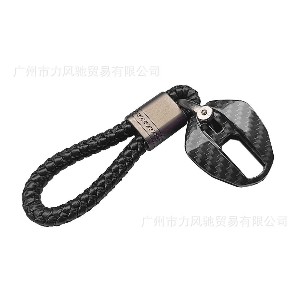 Adecuado para Ducati 696/796 Monster 1100 motocicleta clave embrión clave caso patrón de fibra de carbono