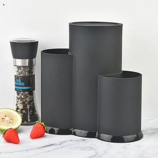 Manufacturer Wholesale Plastic Storage Knife Holder Household Kitchen Utensils and Knife Storage Rack Kitchen Integrated Storage Knife Holder