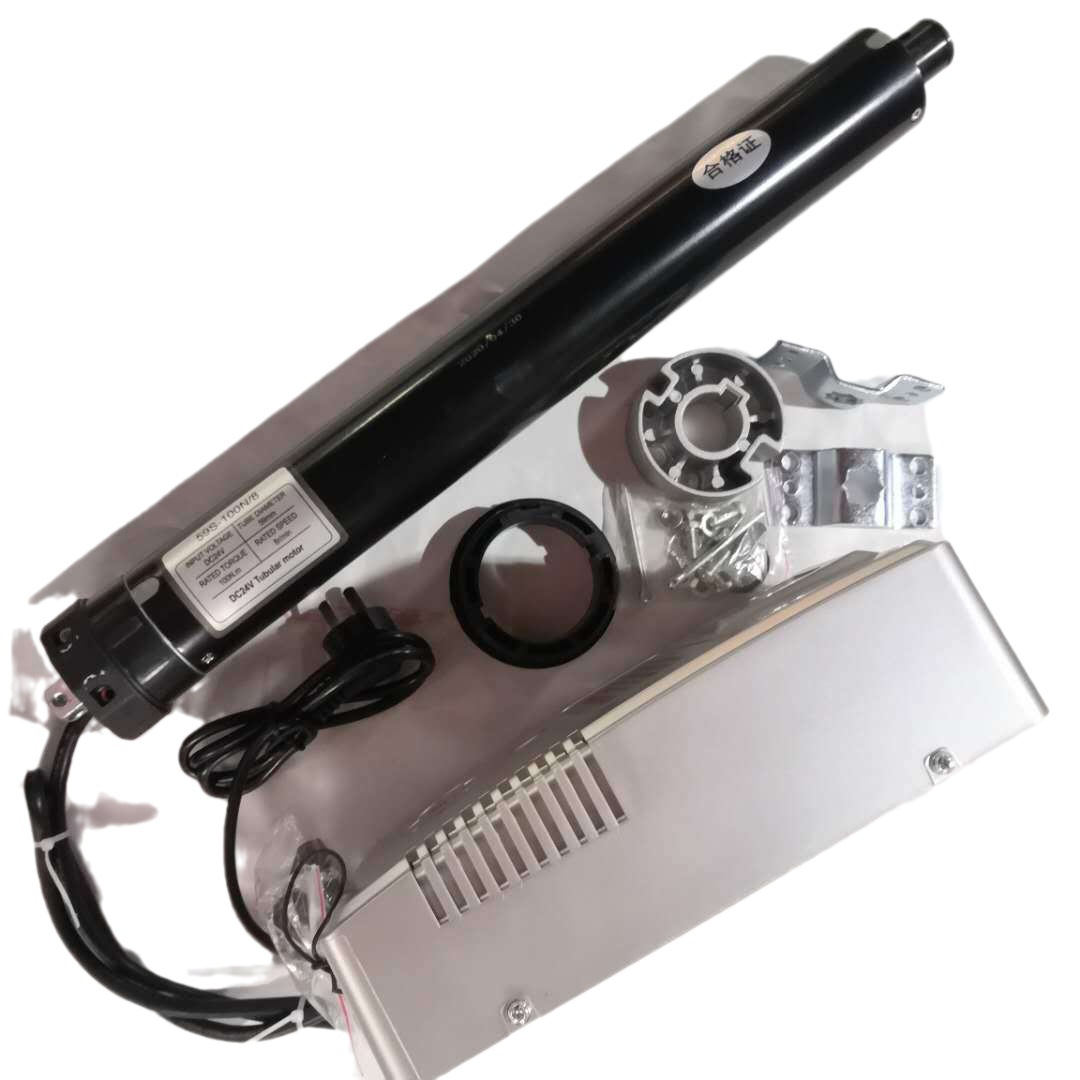 厂家无需热保护120Nm储电交直流管状电机UPS储电内藏式管式电机