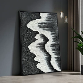 现代装饰画;油画