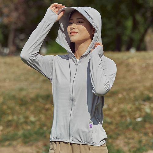 Sun protection clothing for women with large brim, removable upf50+ anti-UV breathable summer travel mountain series functional sun protection clothing for men